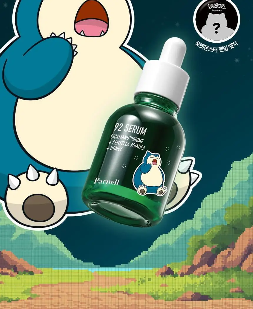 [포켓몬 에디션/1등 진정세럼] 파넬 시카마누 92세럼 30ml 리필기획 잠만보 기획 상세페이지 5
